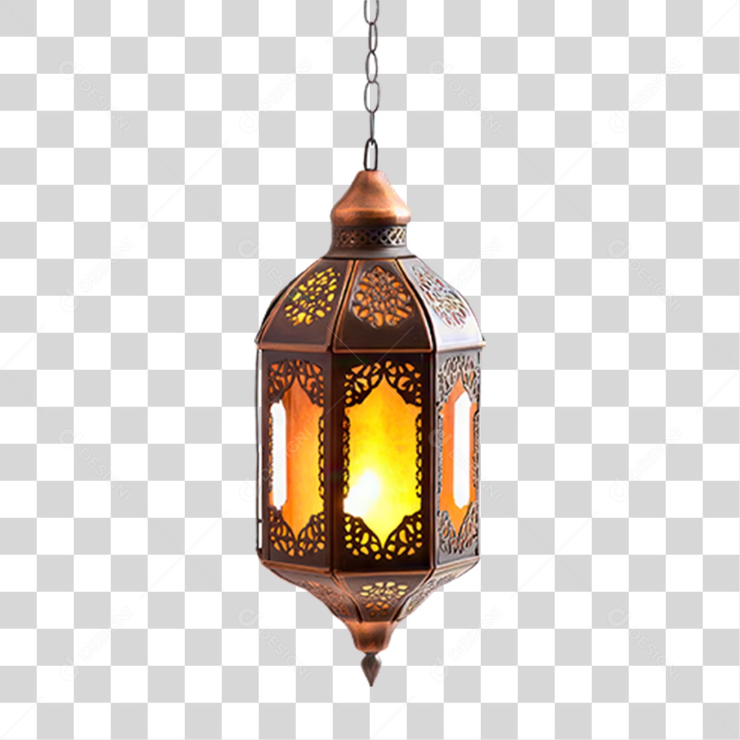 Lanterna Islâmica PNG Transparente