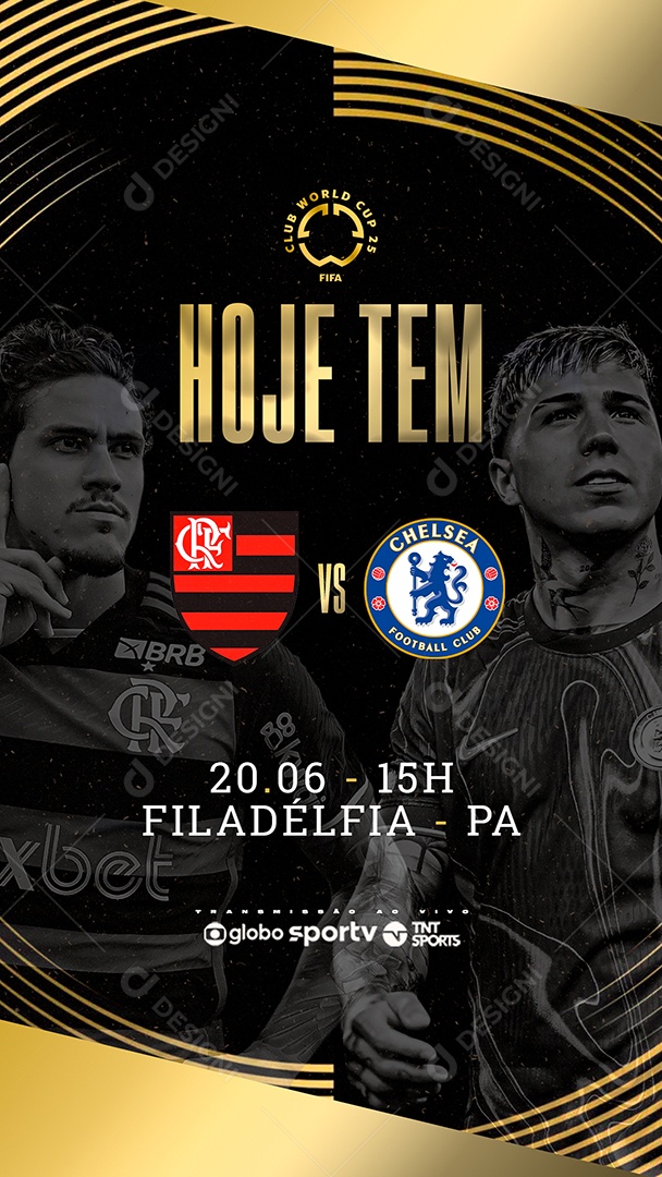 Story Flyer Jogo De Futebol Social Mídia PSD Editável