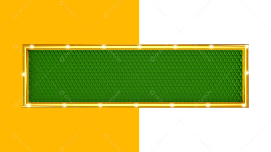 Elemento 3D Painel Metálico Para Composição PSD