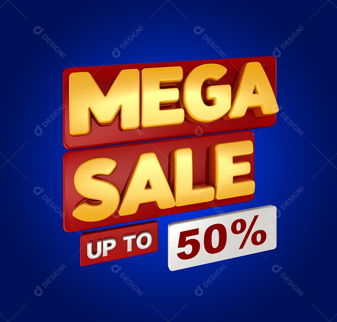 Mega Liquidação Selo 3D Para Composição PSD