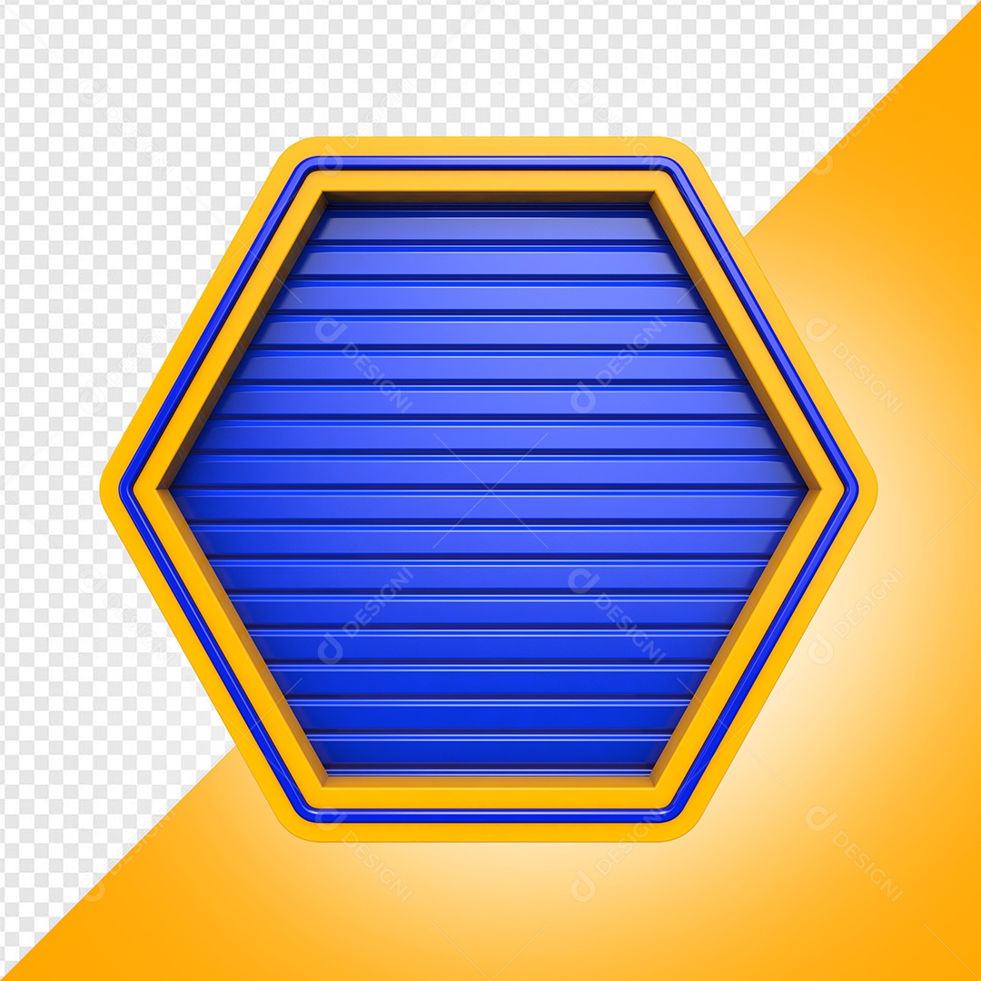 Escudo Elemento 3D Para Composição PSD