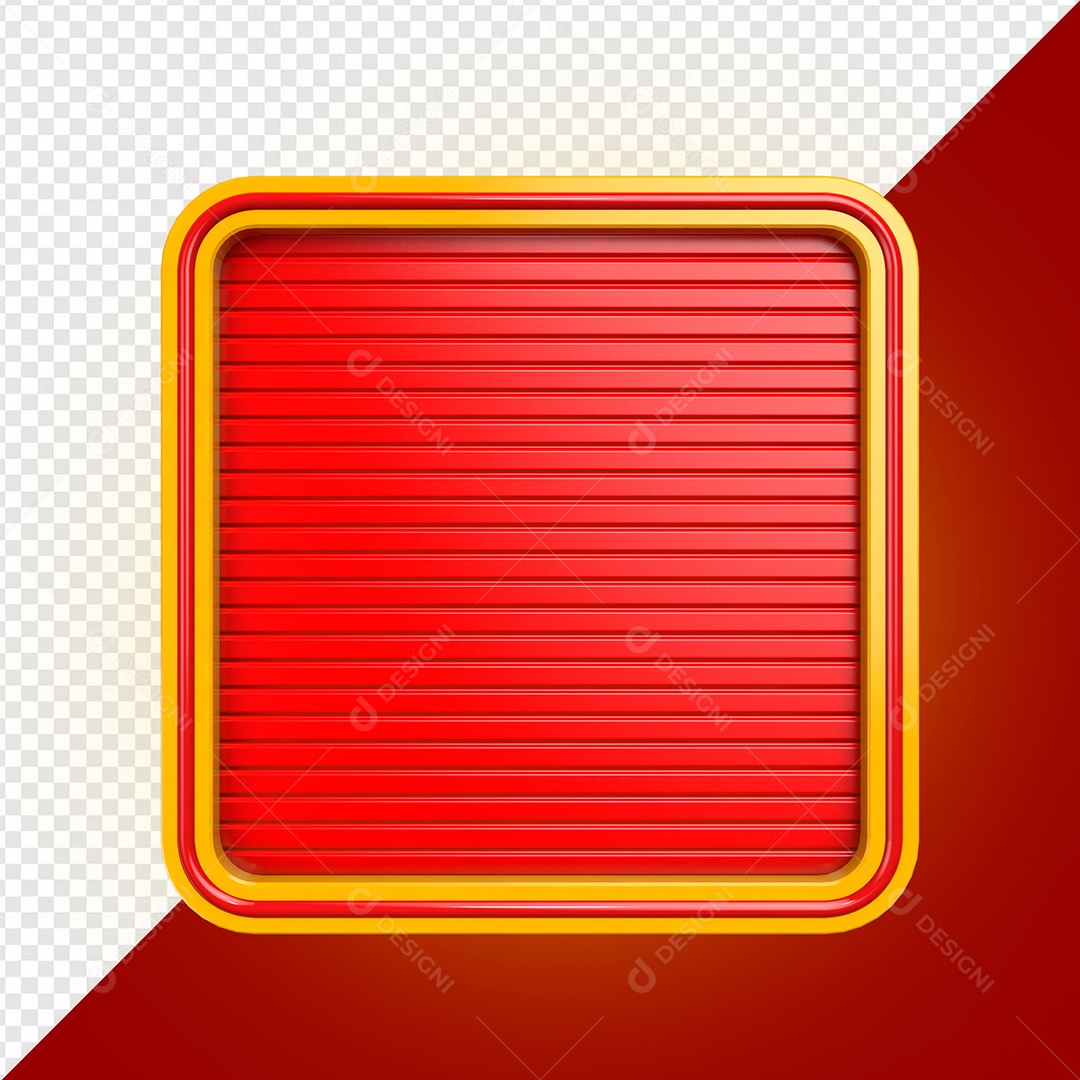 Escudo Elemento 3D Para Composição PSD