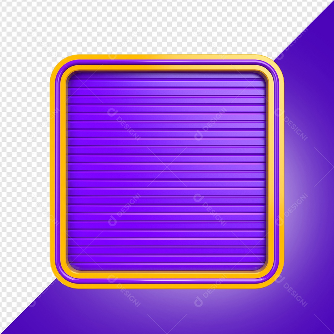 Escudo Elemento 3D Para Composição PSD