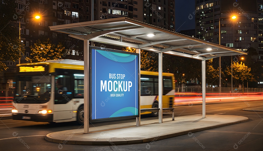 Mockup Anúncio Publicitário PSD Editável