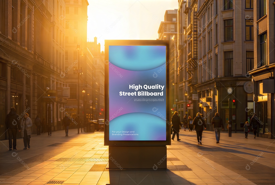 Mockup Anúncio Publicitário PSD Editável