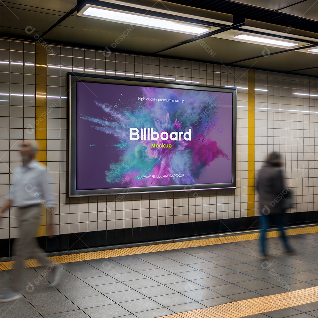 Mockup Anúncio Publicitário PSD Editável