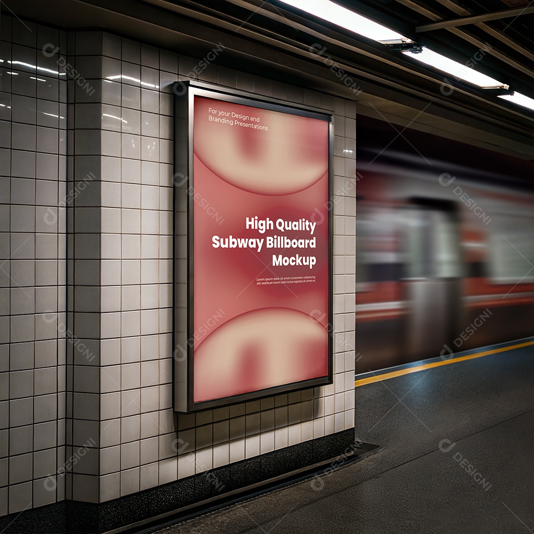 Mockup Anúncio Publicitário PSD Editável