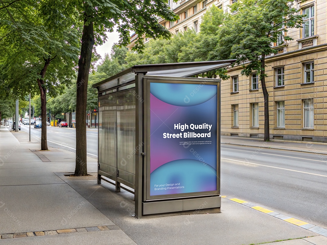 Mockup Anúncio Publicitário PSD Editável