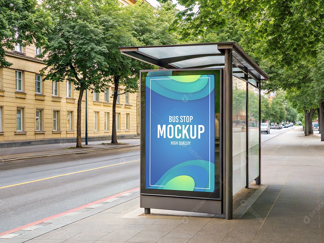 Mockup Anúncio Publicitário PSD Editável