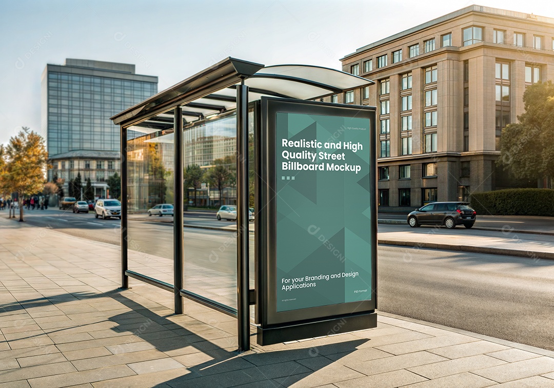 Mockup Anúncio Publicitário PSD Editável