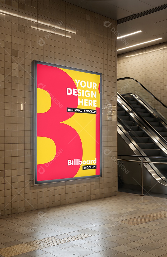 Mockup Anúncio Publicitário PSD Editável