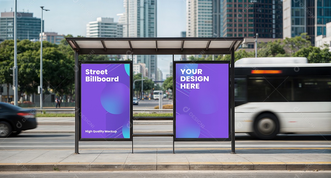 Mockup Anúncio Publicitário PSD Editável