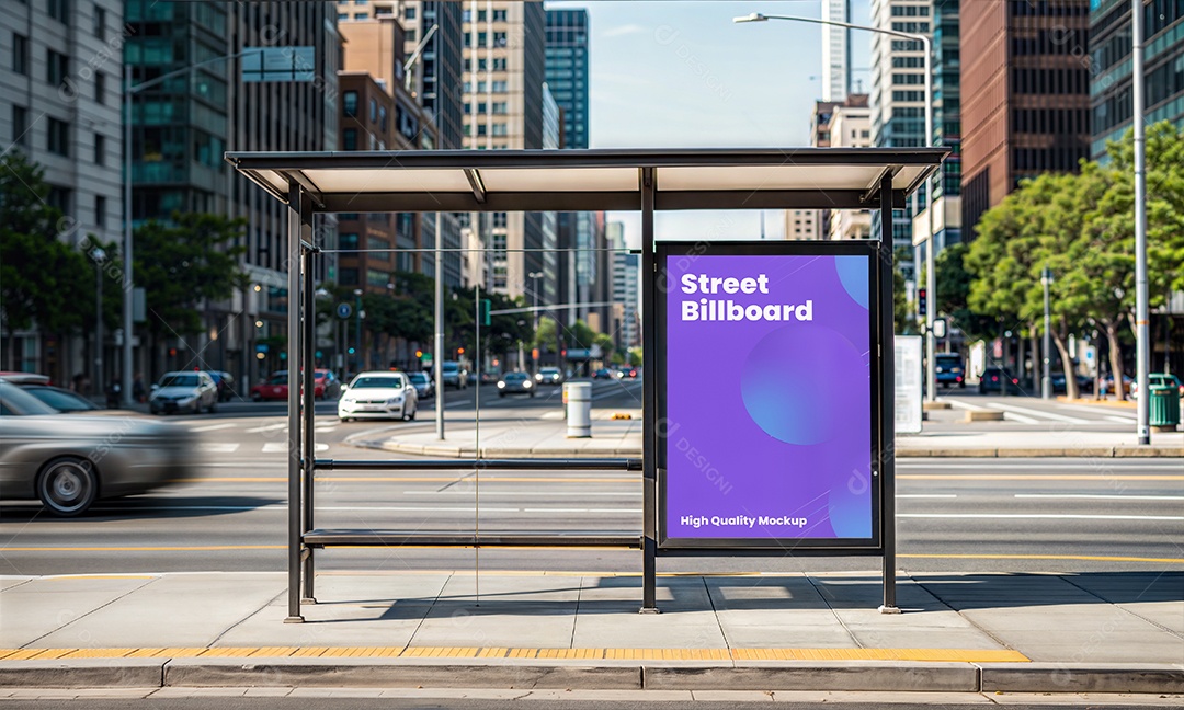 Mockup Anúncio Publicitário PSD Editável