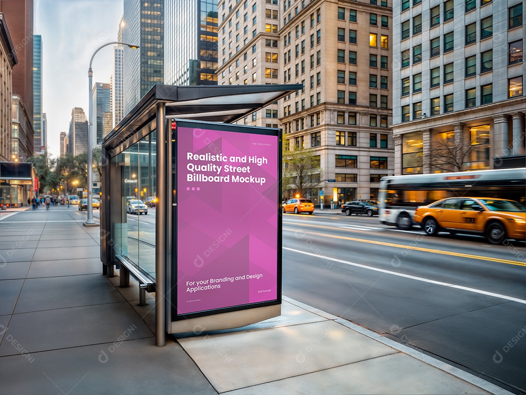 Mockup Anúncio Publicitário PSD Editável