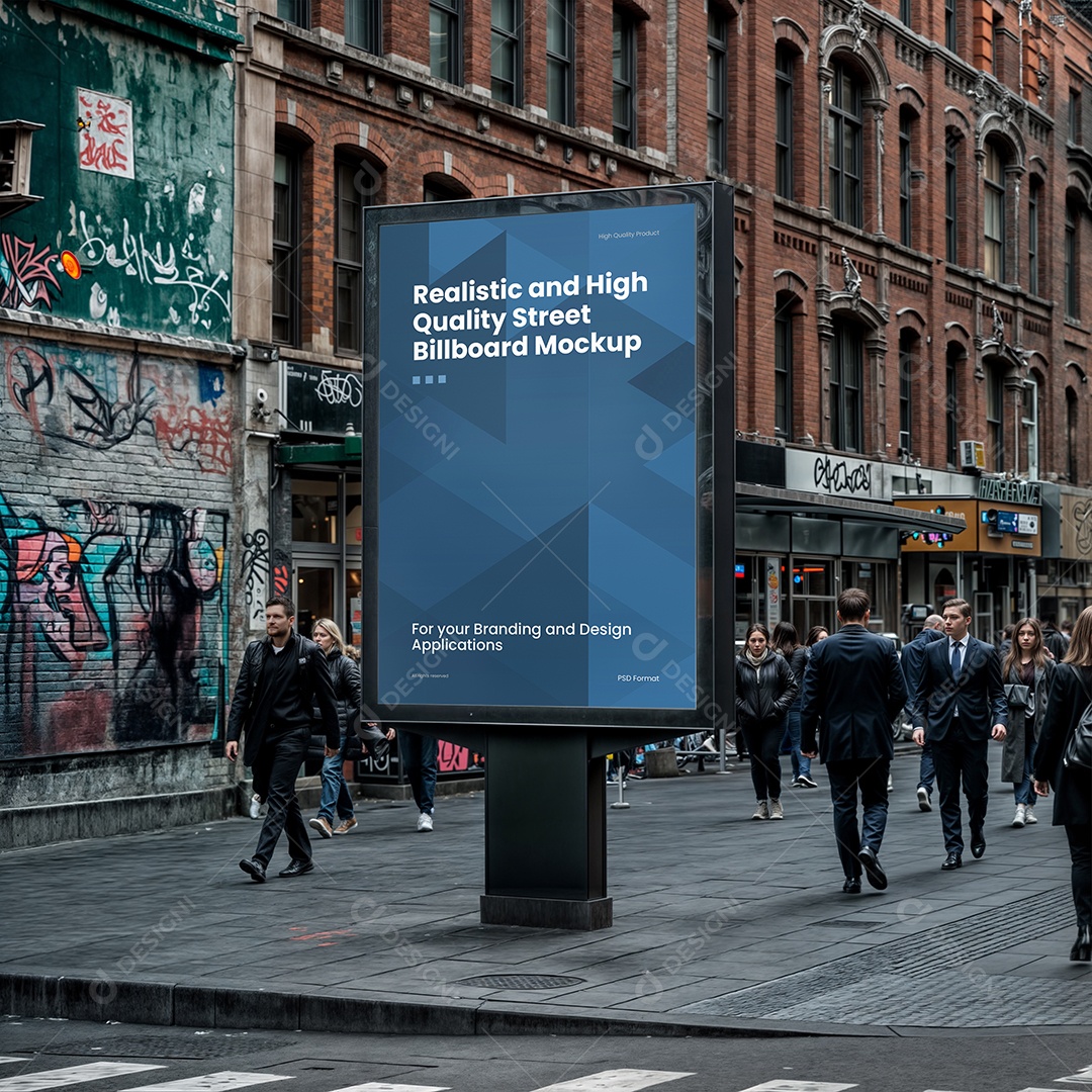 Mockup Anúncio Publicitário PSD Editável