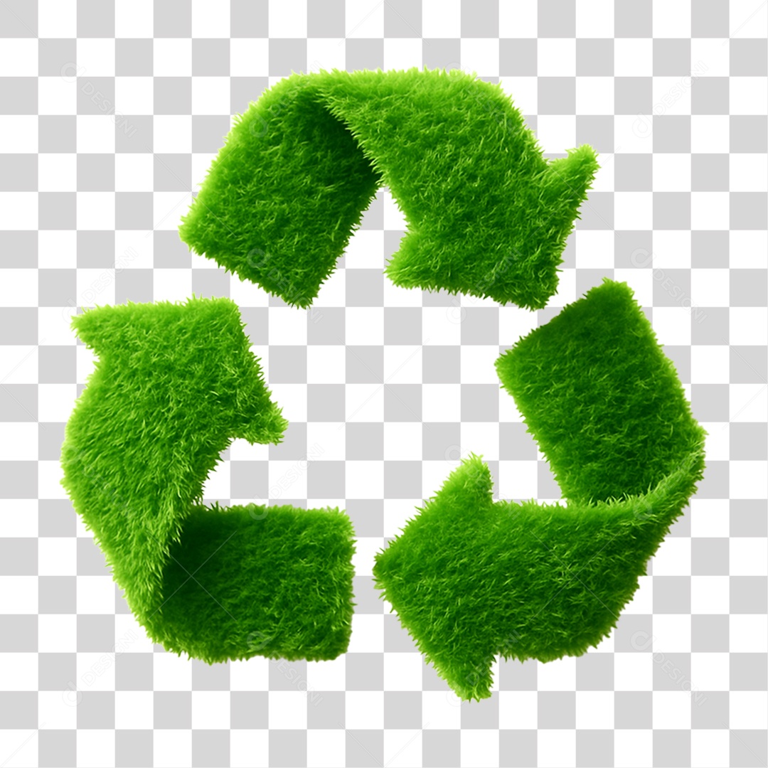 Símbolo de Reciclagem PNG Transparente