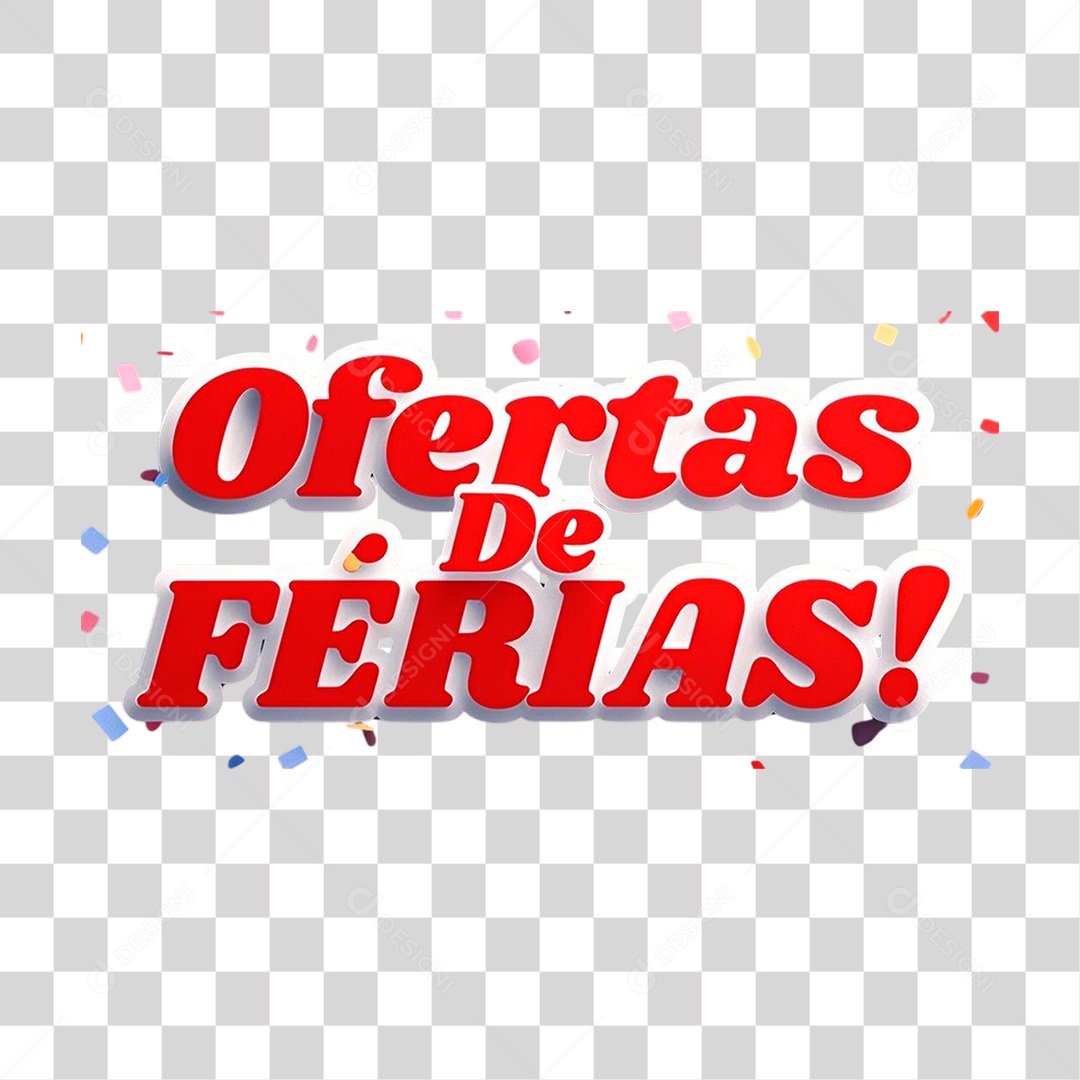 Ofertas de Férias PNG Transparente