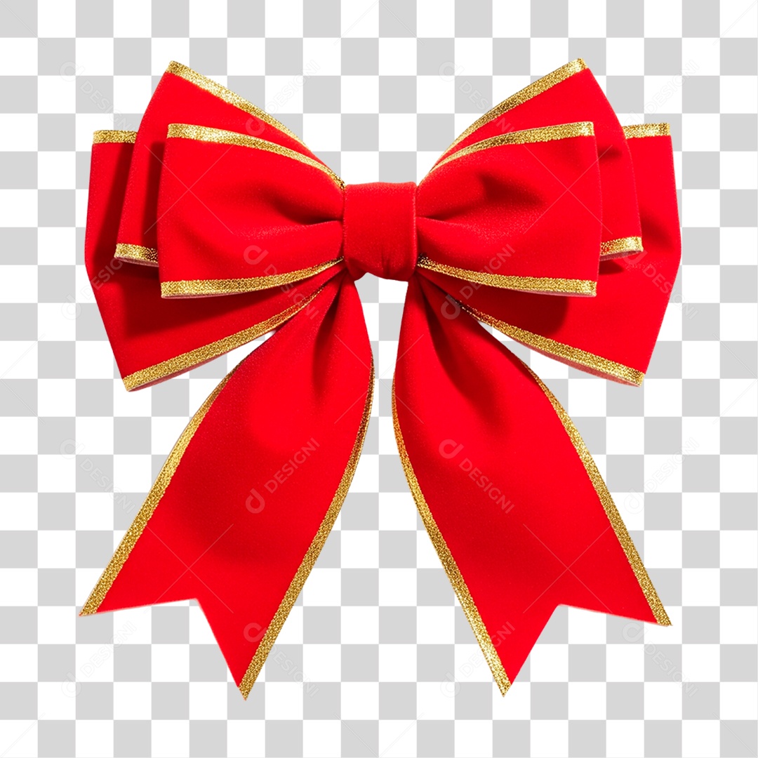 Laço Decoração de Natal PNG Transparente