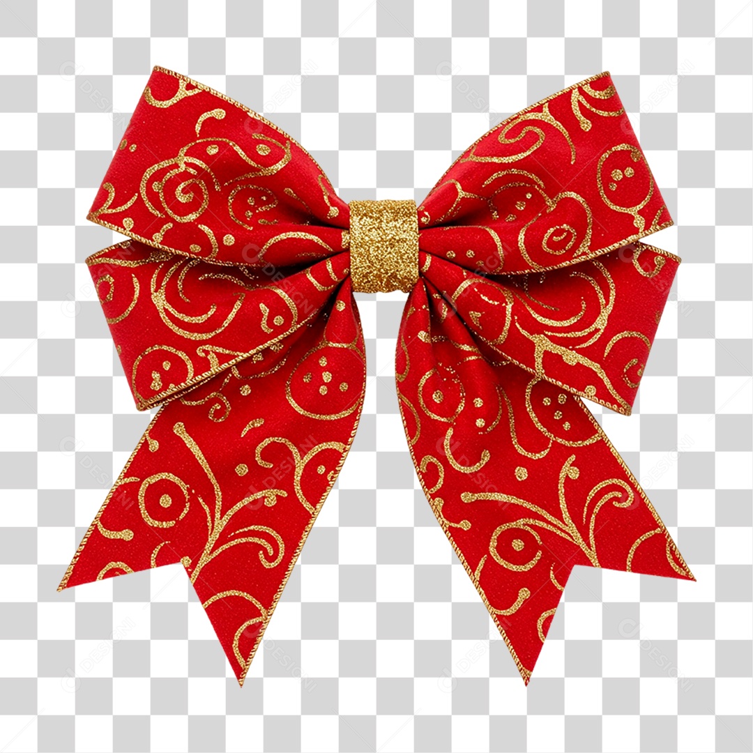 Laço Decoração de Natal PNG Transparente