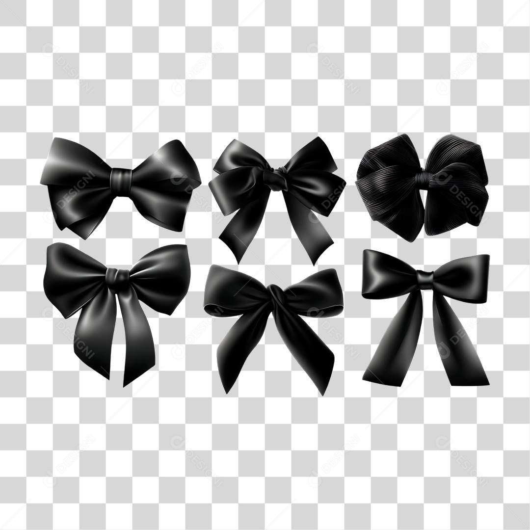 Composição de Laços PNG Transparente