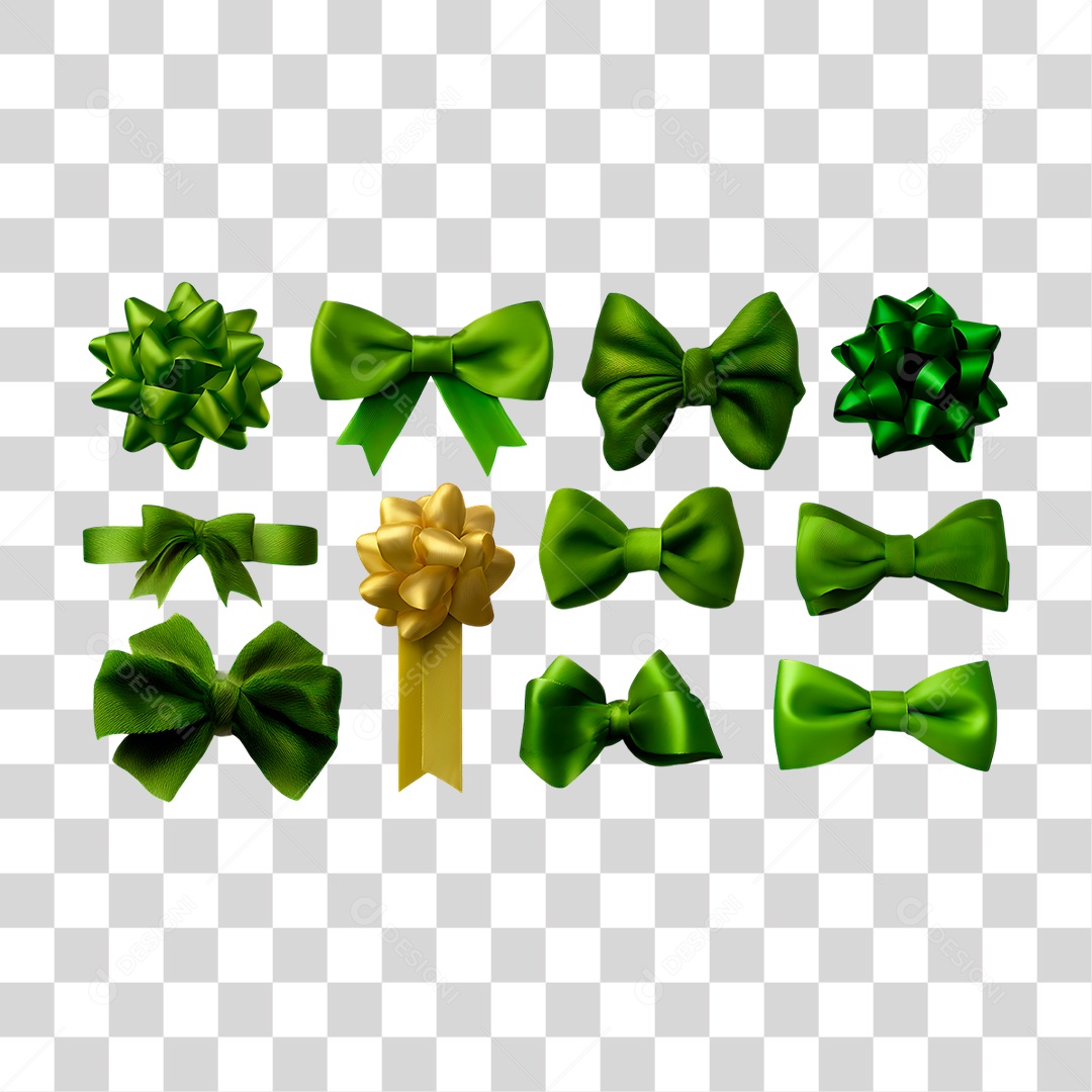 Composição de Laços PNG Transparente