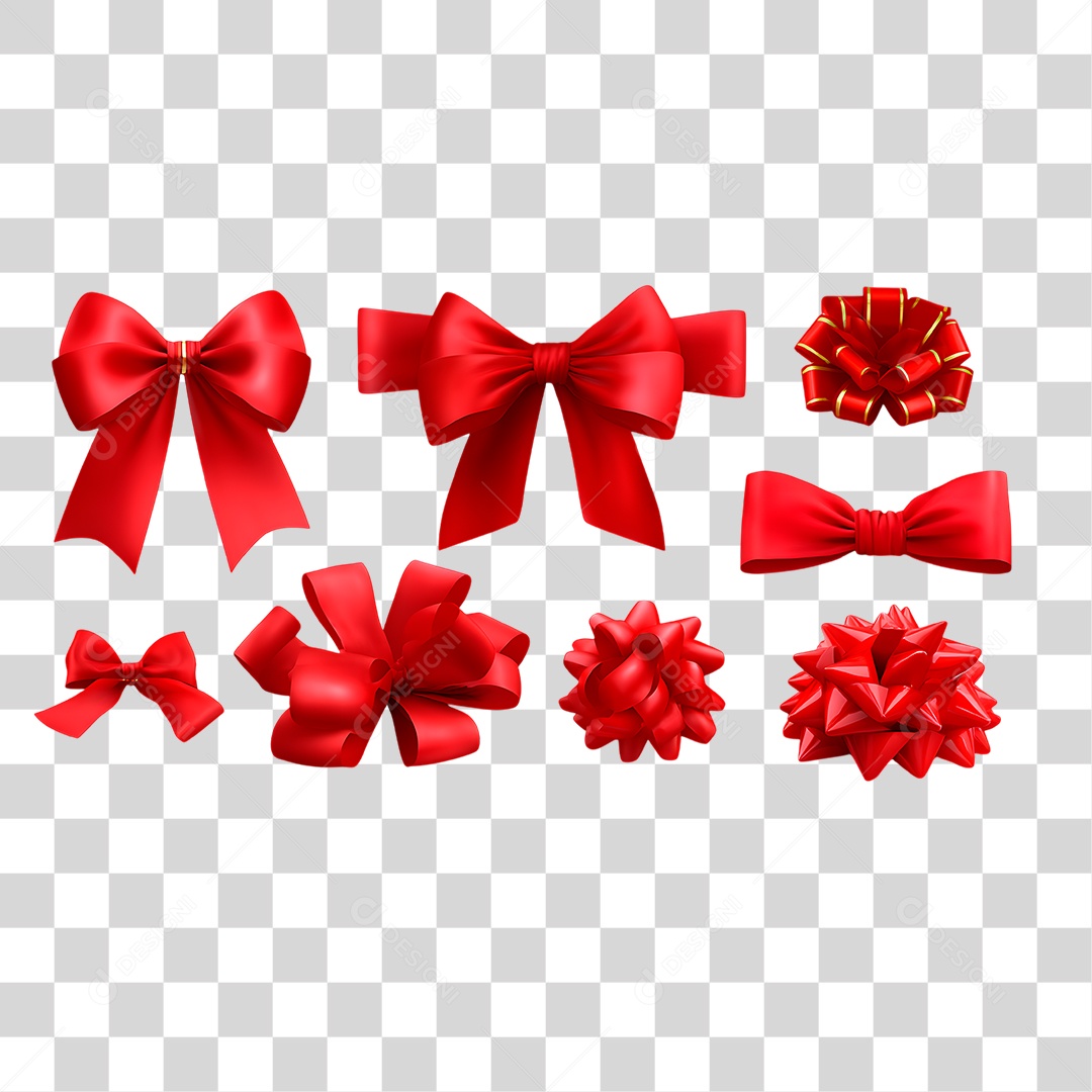 Composição de Laços PNG Transparente