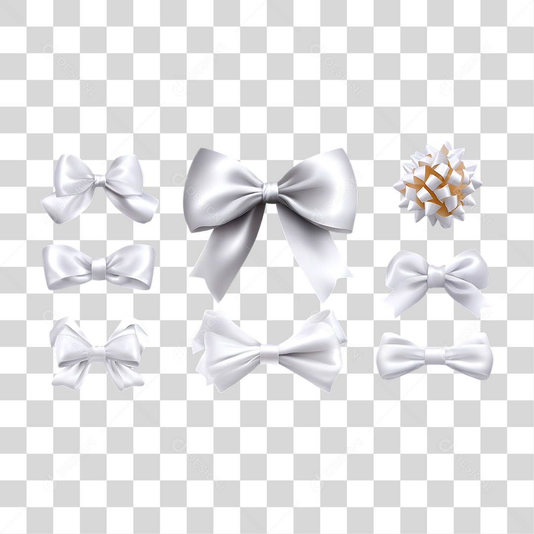 Composição de Laços PNG Transparente