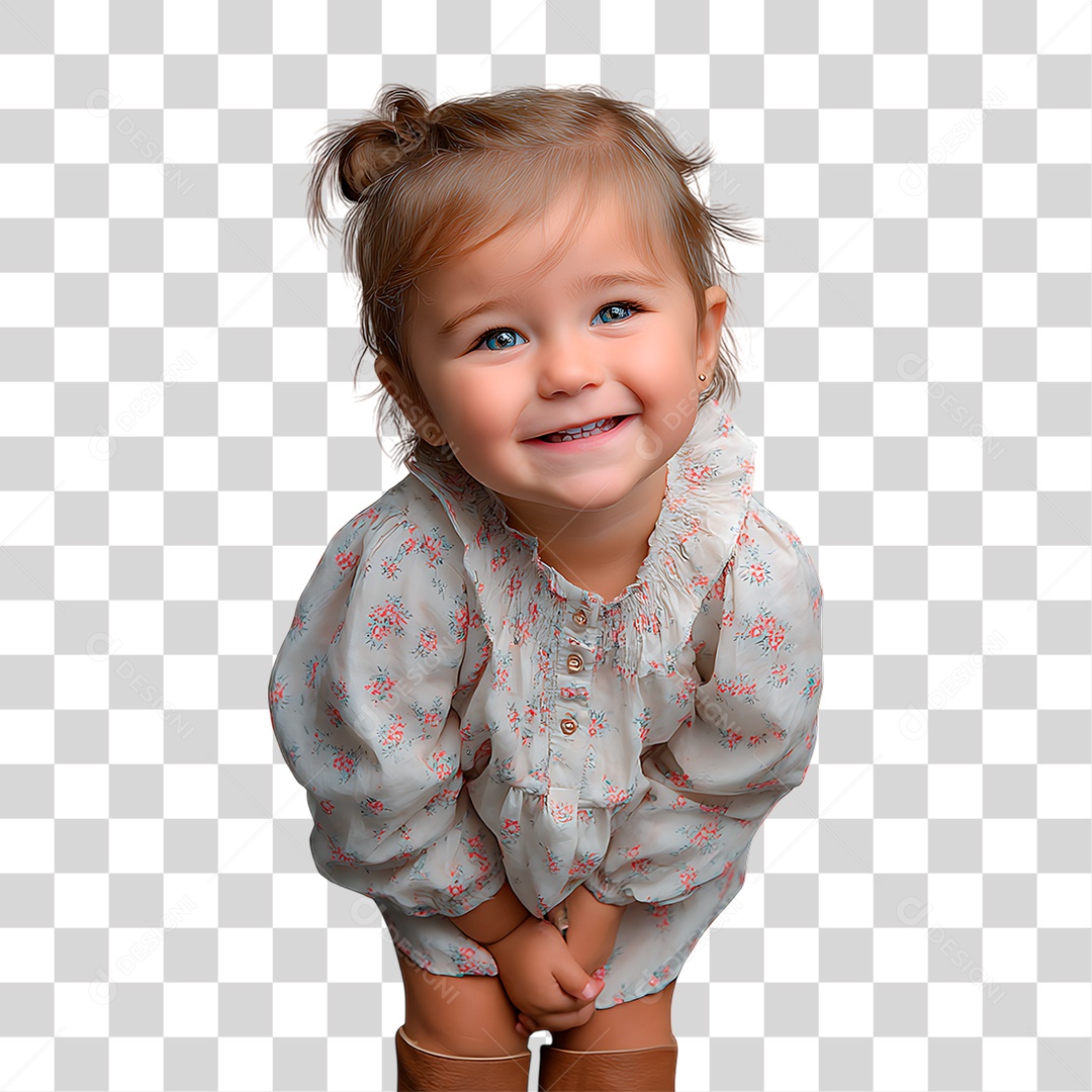 Criança Sorrindo PNG Transparente