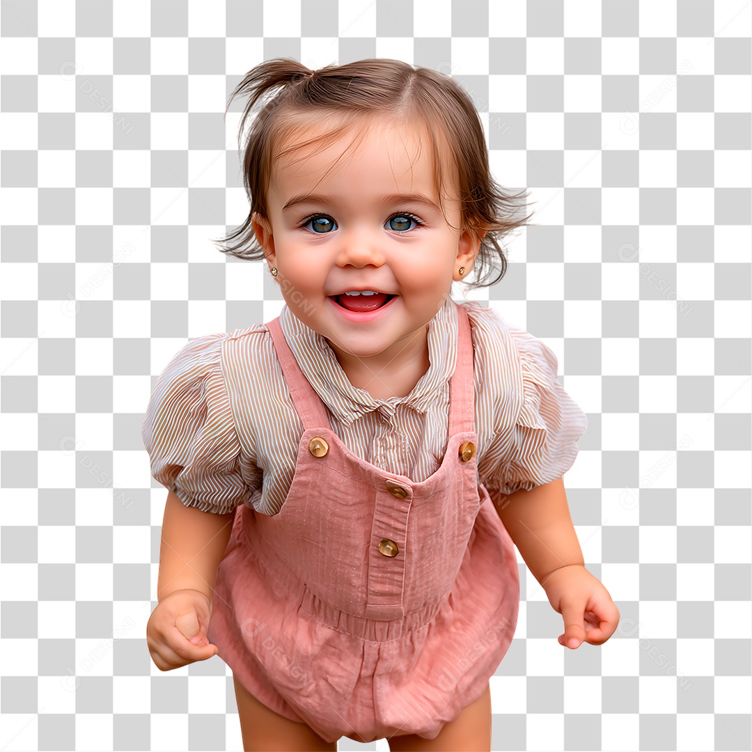 Bebê Sorridente PNG Transparente