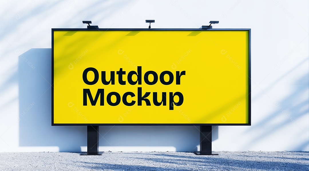 Mockup Anúncio Publicitário PSD Editável