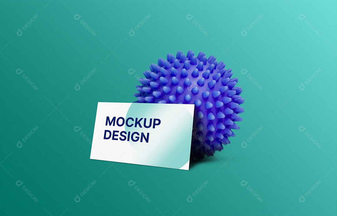 Mockup Cartão de Visita PSD Editável