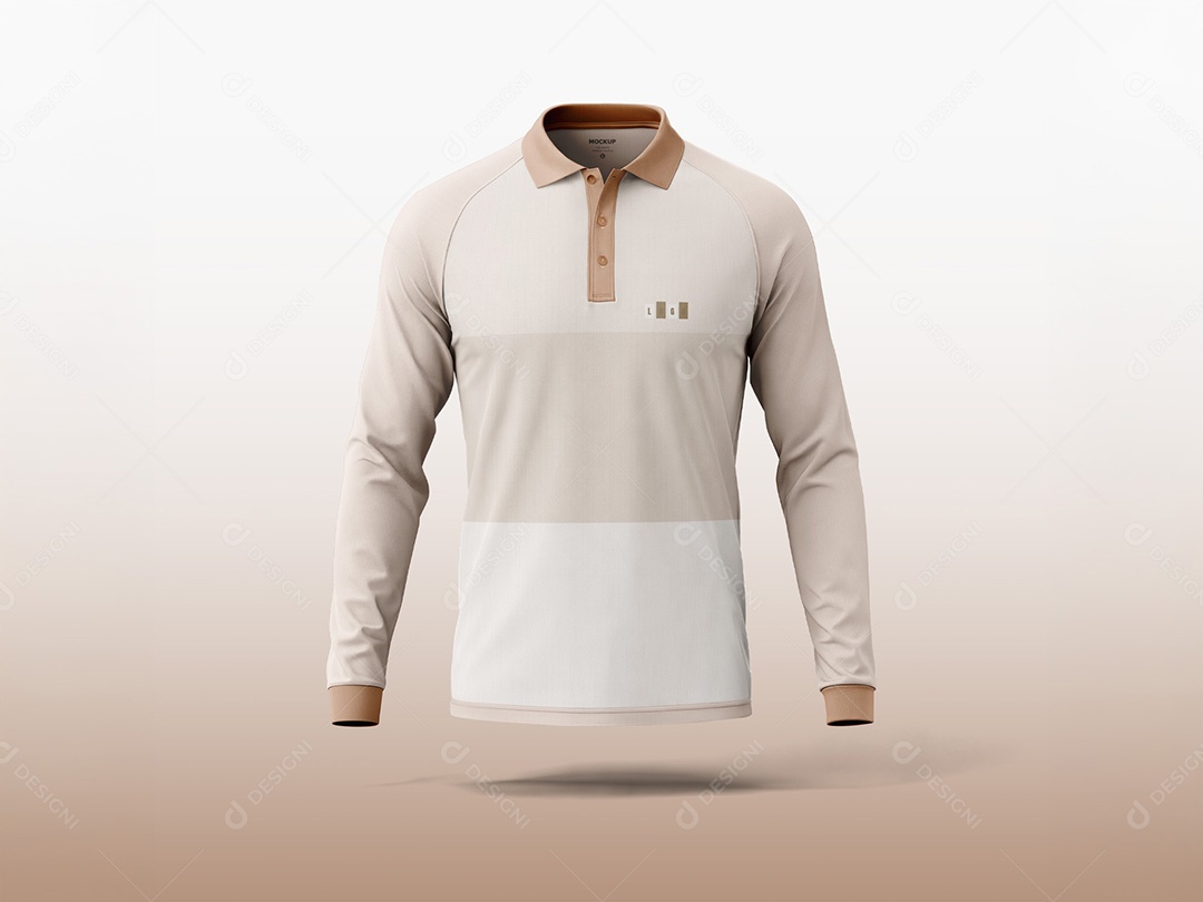 Camiseta Polo Mockup Editável