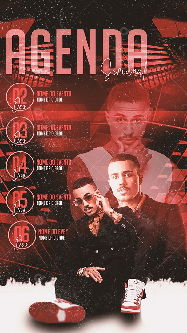 Story Flyer Social Media PSD Editável