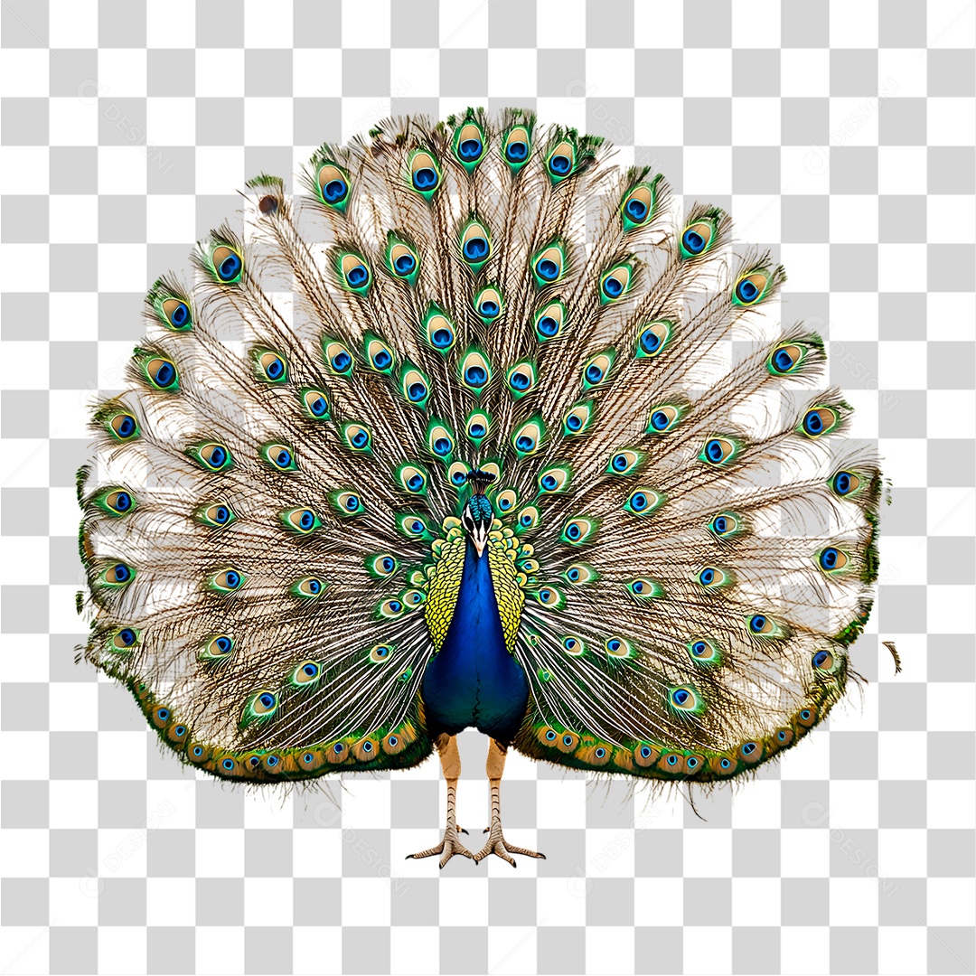 Pavão PNG Transparente