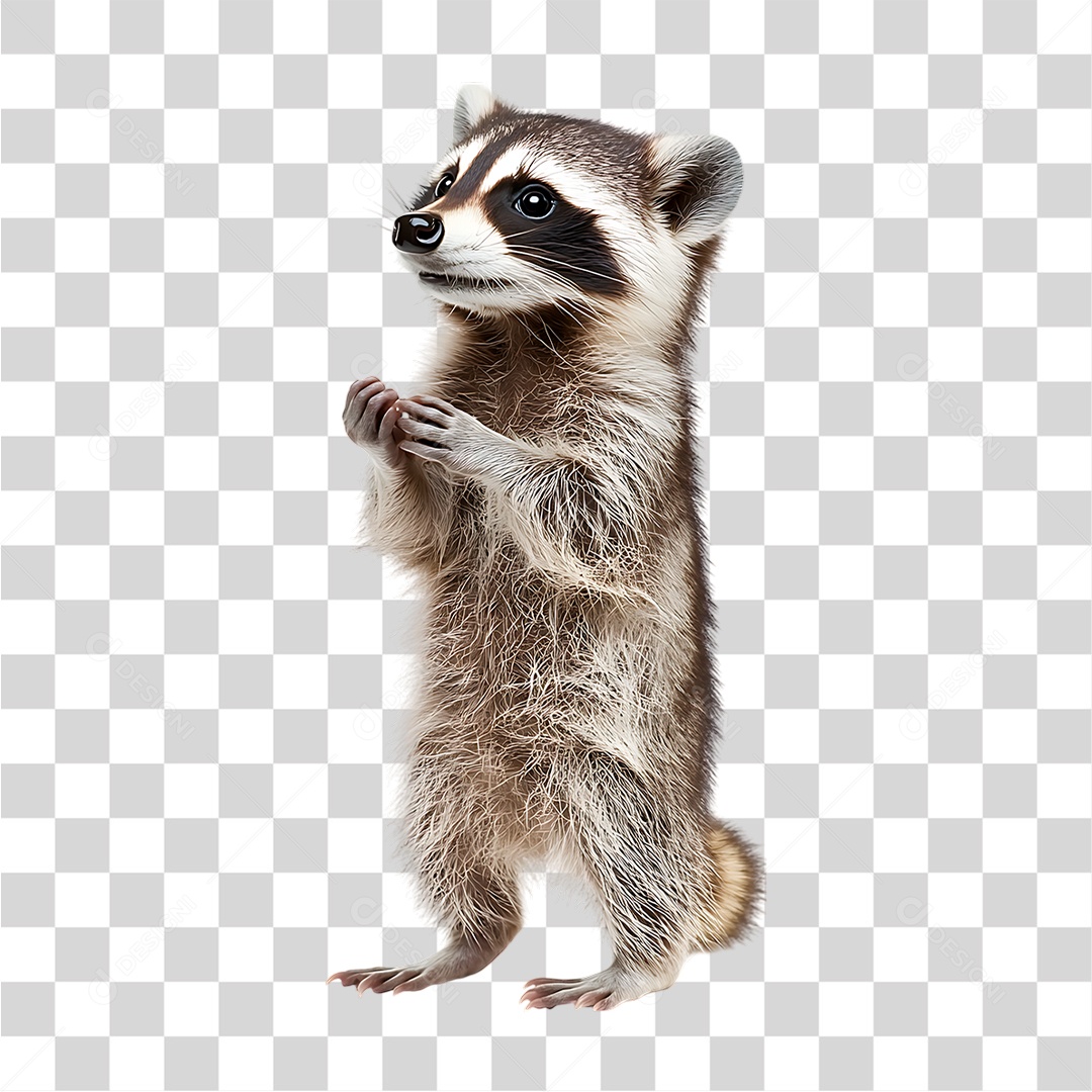 Guaxinim PNG Transparente