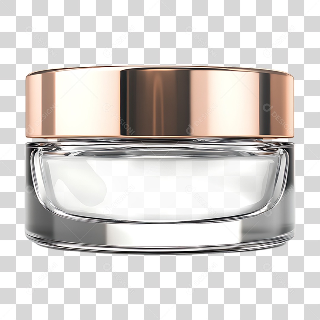 Pote de Creme PNG Transparente