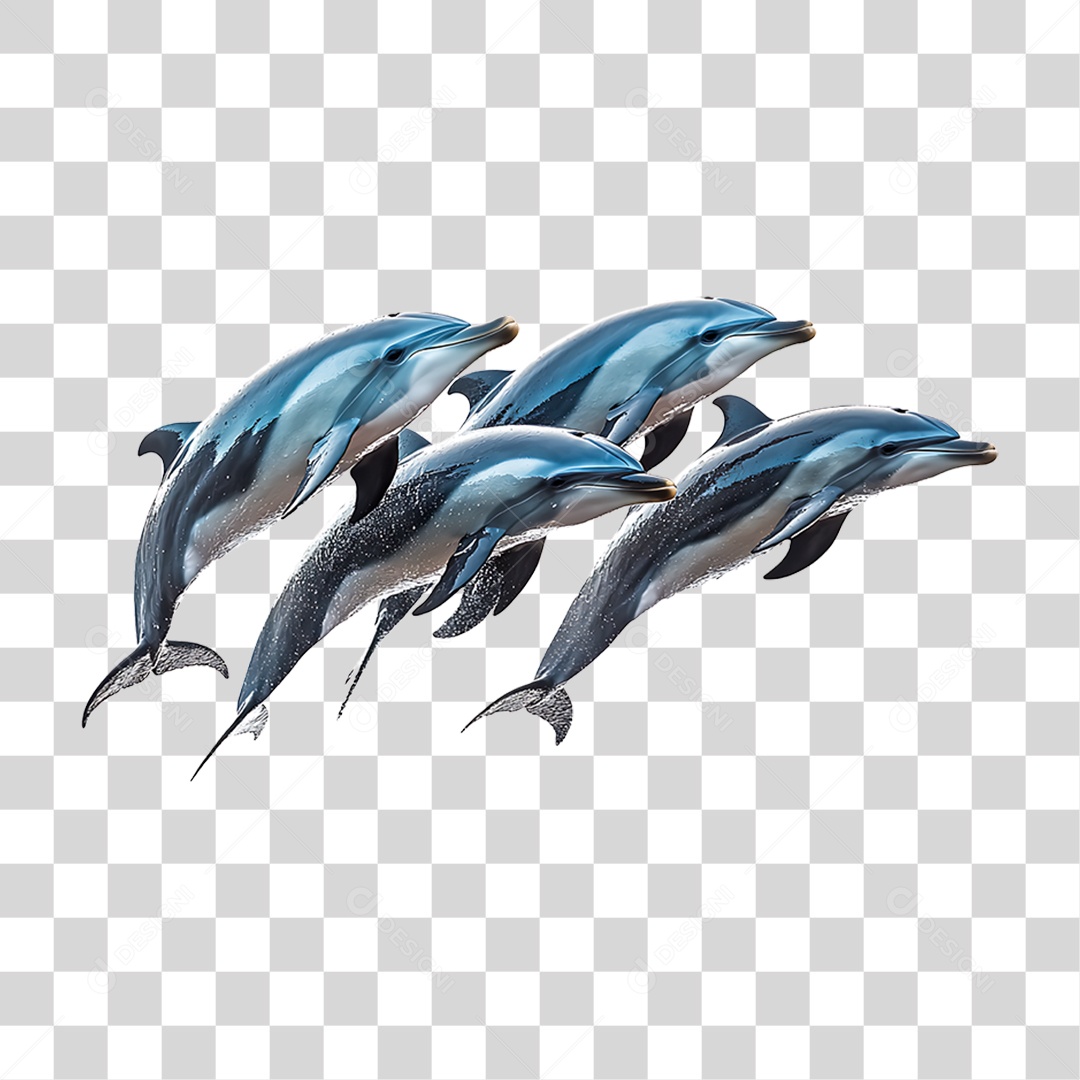 Golfinhos PNG Transparente