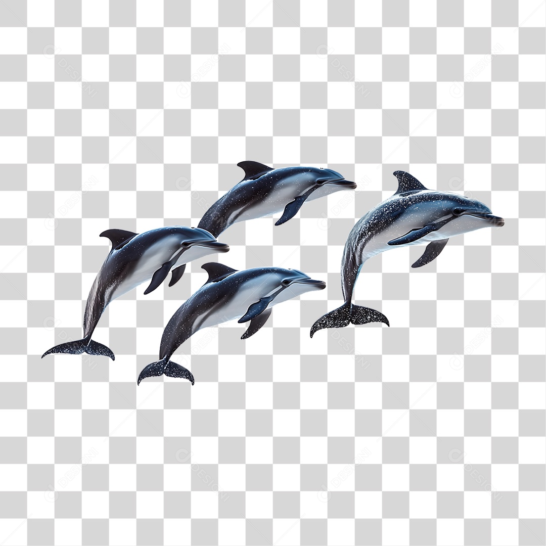 Golfinhos PNG Transparente