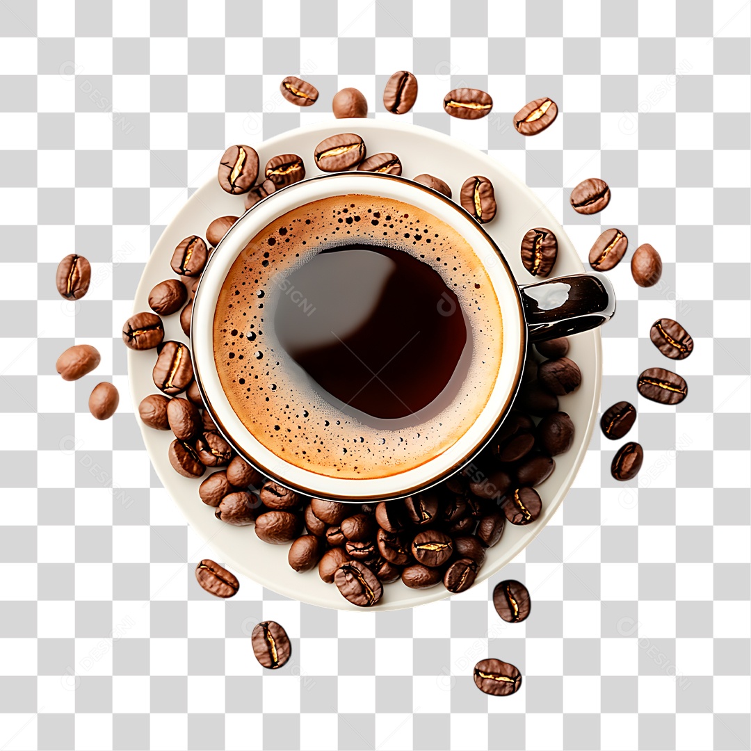 Xícara de Café PNG Transparente