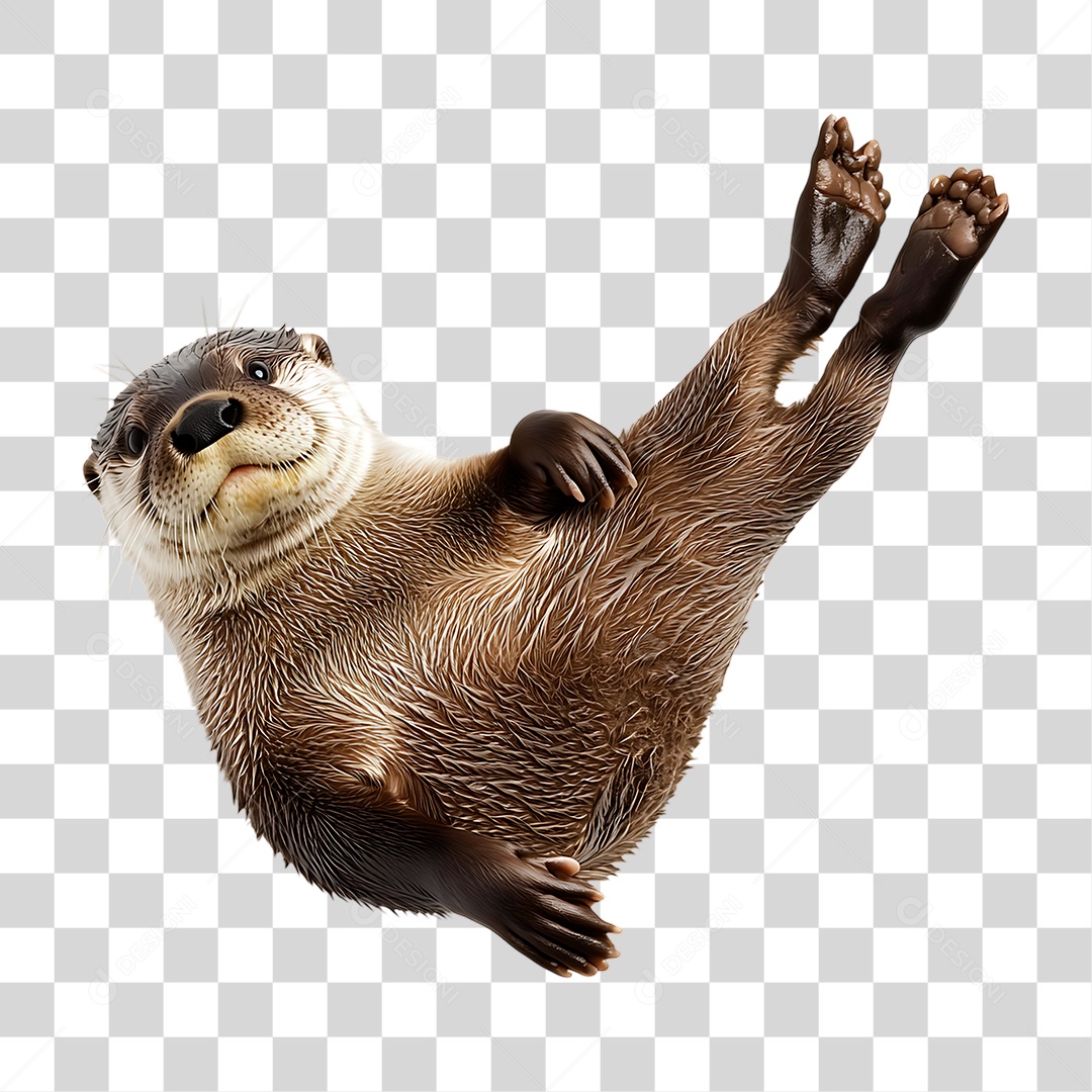 Lontra PNG Transparente