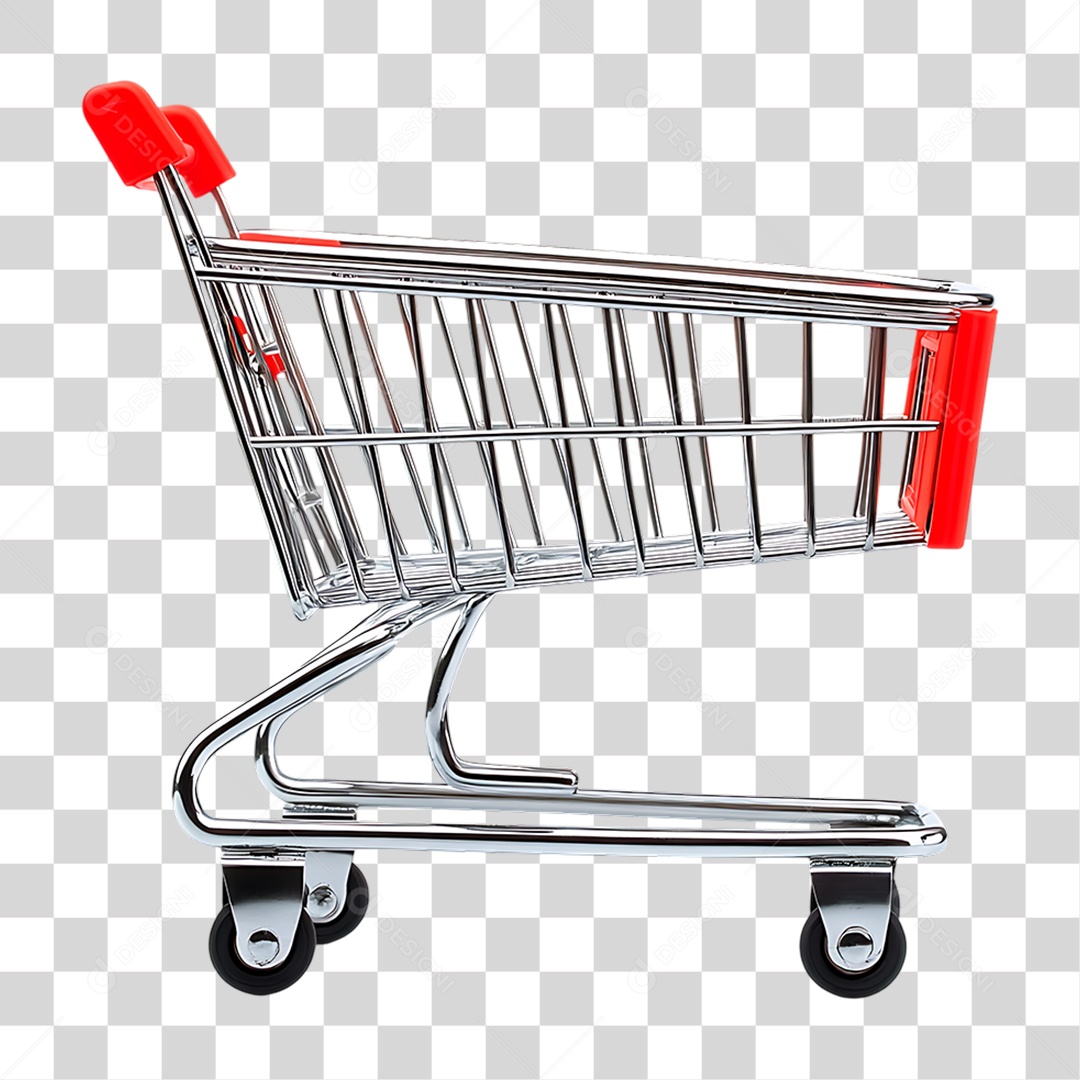 Carinho de Supermercados PNG Transparente