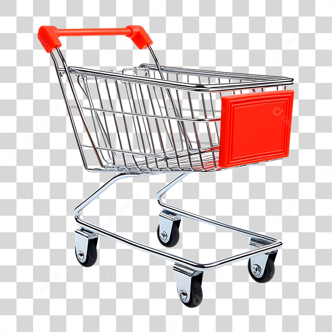 Carinho de Supermercados PNG Transparente