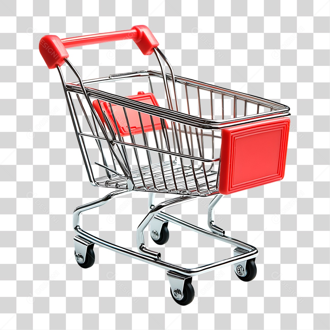 Carinho de Supermercados PNG Transparente