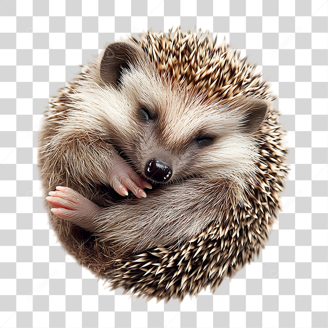 Ouriço Terrestre PNG Transparente