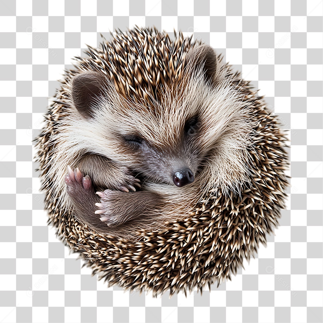 Ouriço Terrestre PNG Transparente