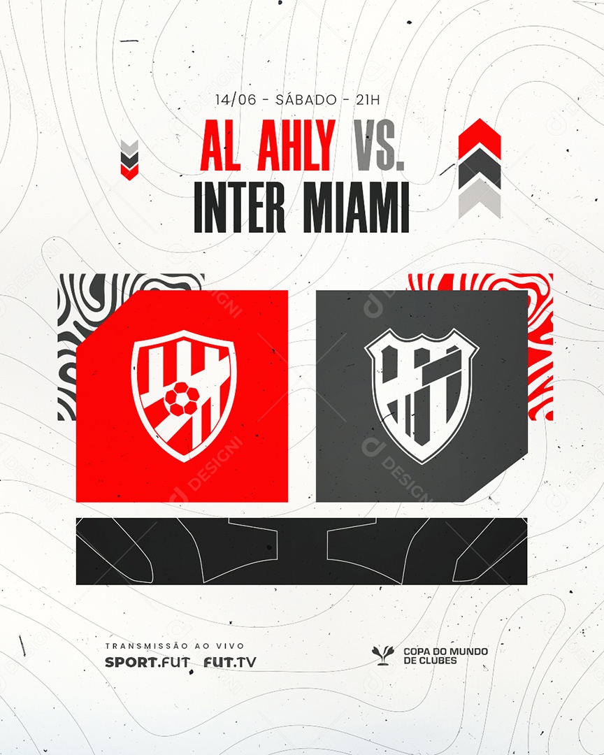 Copa do Mundo de Clubes Social Media PSD Editável