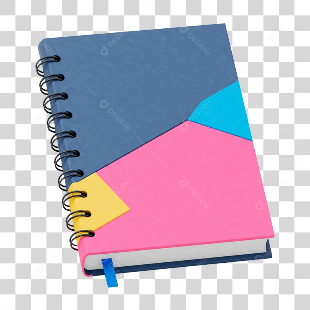 Caderno PNG Transparente