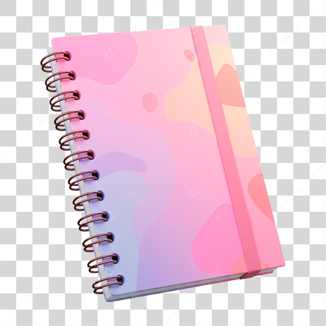 Caderno PNG Transparente
