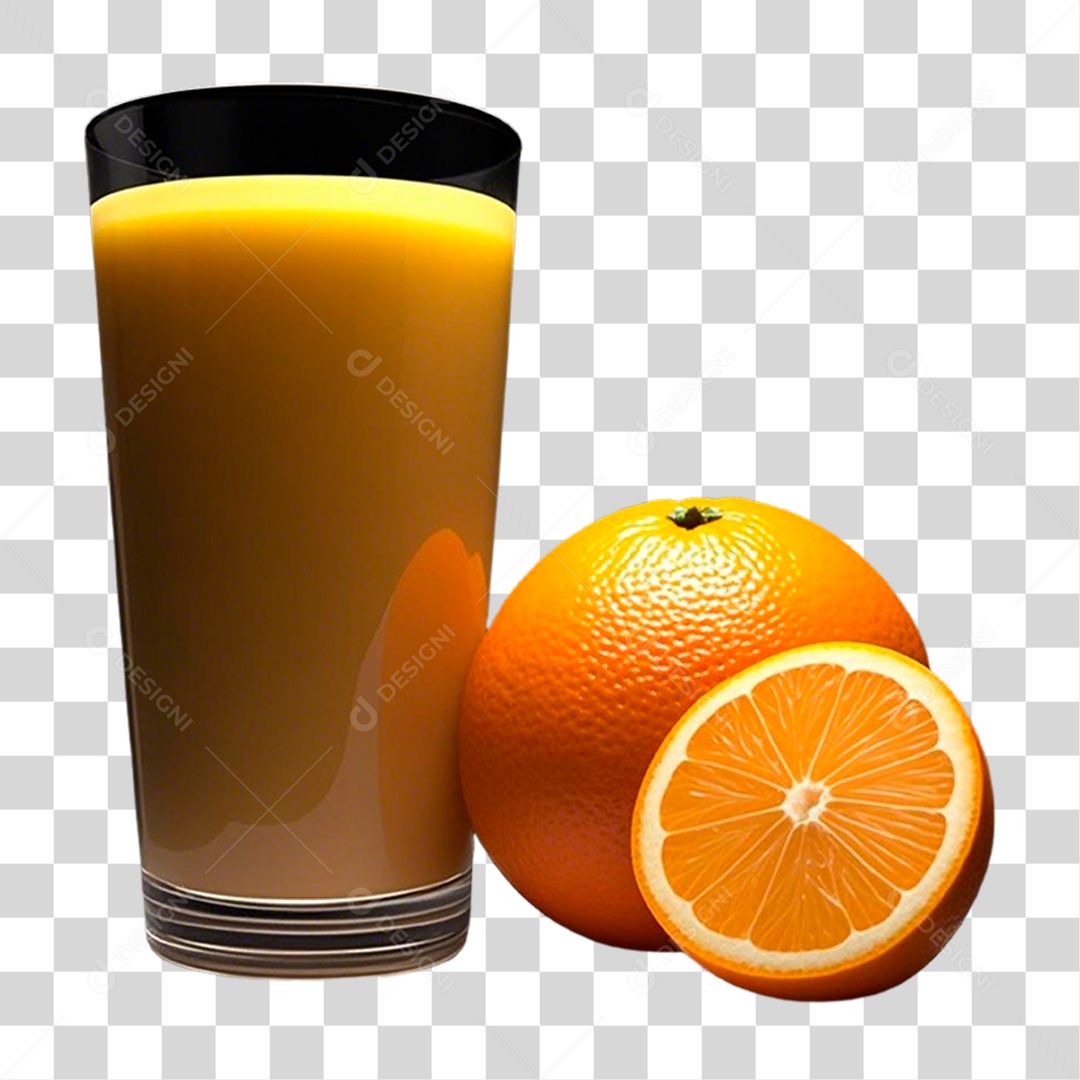 Suco de Laranja PNG Transparente