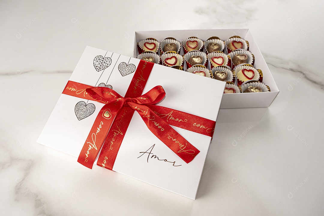 Caixa de chocolates sortidos